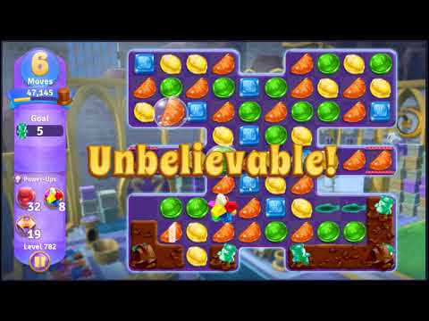 Wonka's World of Candy Level 782 - NO BOOSTERS + FULL STORY 🍫 | SKILLGAMING ✔️