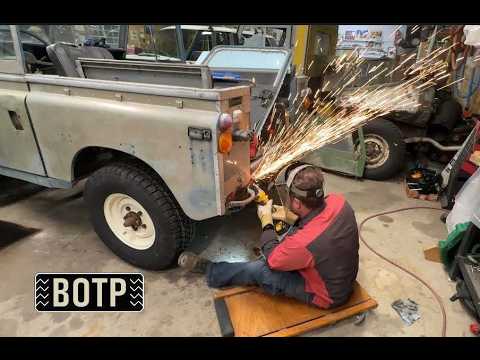 Series 3 Land Rover Revival The Flying Fortress Part 11 Chassis Repairs