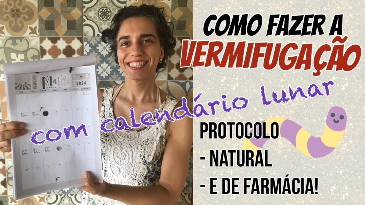 Como desparasitar na Lua Nova/Lua Cheia - método simples e eficaz para toda a família