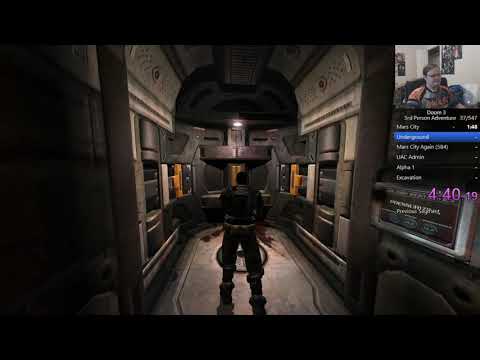 Doom 3 Speedrun in 3rd Person