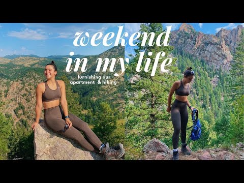 weekend vlog : hiking | furnishing the apartment | life updates | fave jewelry