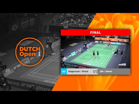 Johanna Magnusson & Clara Nistad vs Debora Jille & Cheryl Seinen - Dutch Open 2021 WD F