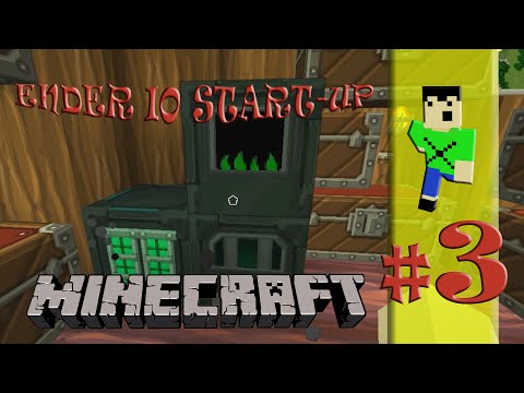 Minecraft - The Newbie Ep#3 - Ender IO Start-up (Hermitcraft Modsauce)