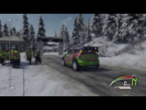 WRC 7 Sweden S.S.1, Keyboard Driving, Eurolamp Mini WRT