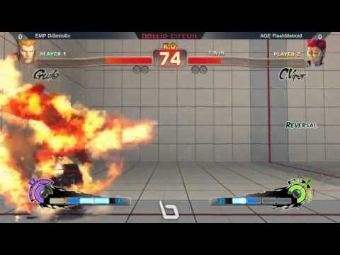 Next Level Battle Circuit #20 Pt. 5 - SSF4AE f/Di3mini0n, Rico, ChrisG, FlashMetroid
