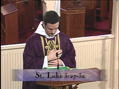 Today's Homily- Remembering Deacon Bill- 2013-02-16- Fr. Patrick Mary MFVA