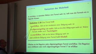 preview picture of video 'Theoretische Informatik Vorlesung Nr.1'