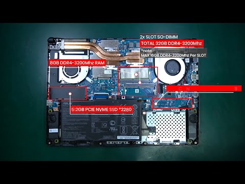 Asus TUF Gaming F15 FX506LH I765B8T-O | Upgrade options SSD and Ram Indonesia
