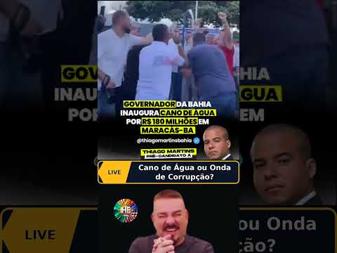Governador Usa R$ 180 Milhões para Quê Mesmo? #corrupção #bahia