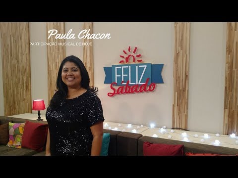 Paula Chacon "Coração Mutante" no Feliz Sábado