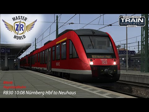 RB30 10:08 Nürnberg Hbf to Neuhaus - Pegnitztalbahn - BR648 - Train Simulator Classic