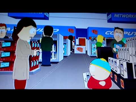 South park Series 15, Cartman wants an I pad