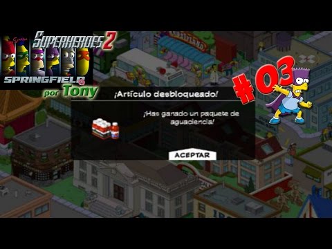 Los Simpson Springfield, Superhéroes 2 "Cap. 3 - La aguaciencia y la mansión verano de Burns" Tony