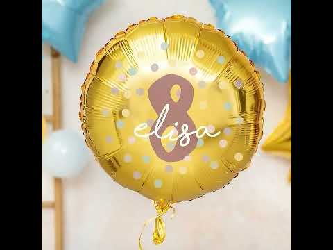 Personalised balloons with name and photos Personalised balloons with name and photos