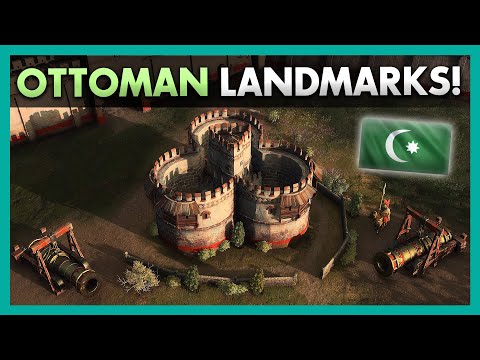 All Ottoman Landmarks in AoE4 Explained!