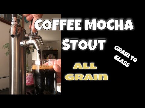 Coffee Mocha Stout,  (Grain To Glass)