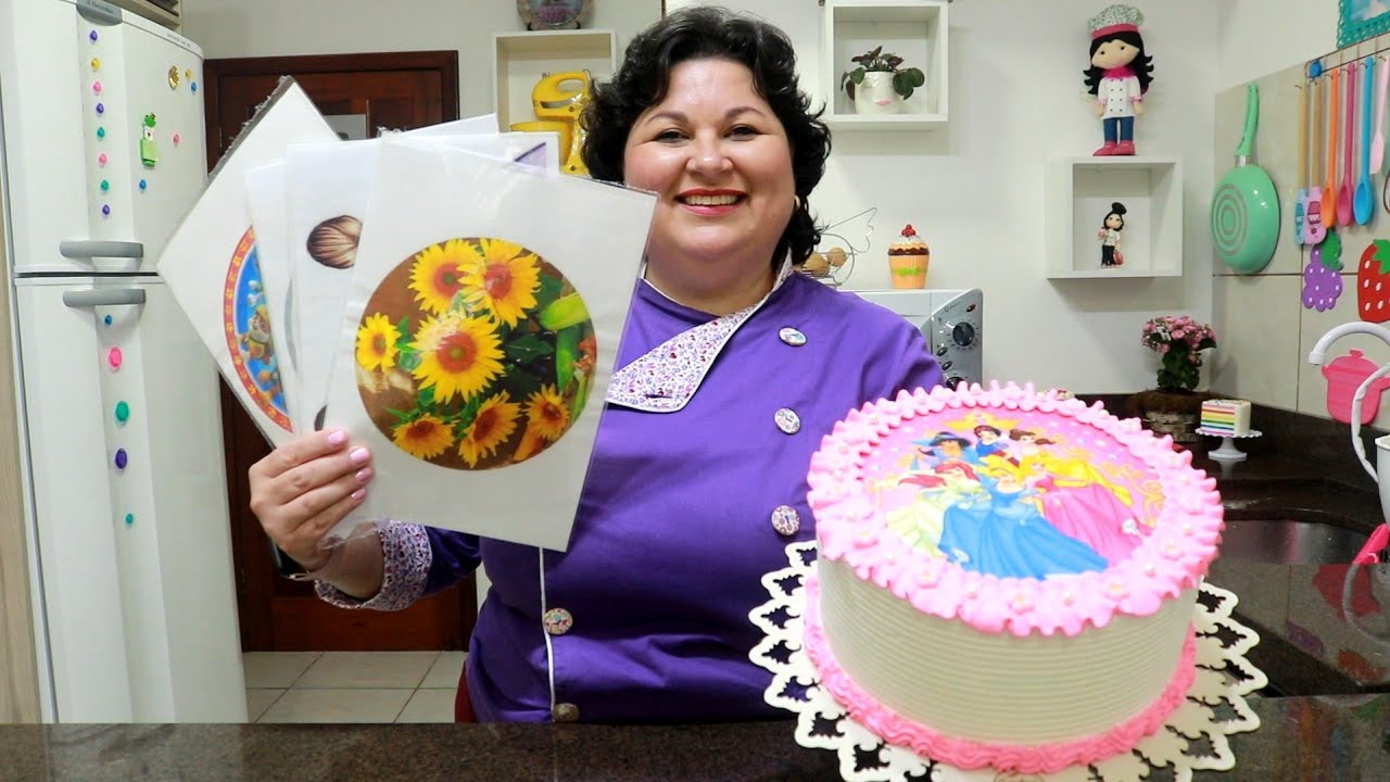 Você quer deixar o seu papel de arroz perfeito no bolo Então assista esse vídeo!