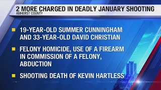 Three charged in Amherst County homicide investigation from January