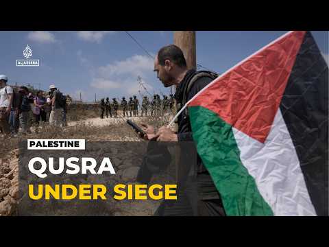 Palestinian Family in Qusra Faces Siege and Threat of Forced Displacement