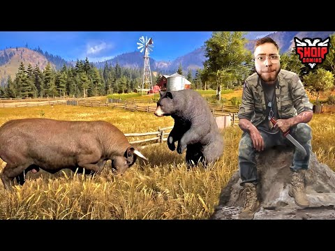 Shqiptari dhe Kafshët e Egra !! - Far Cry 5 SHQIP | SHQIPGaming