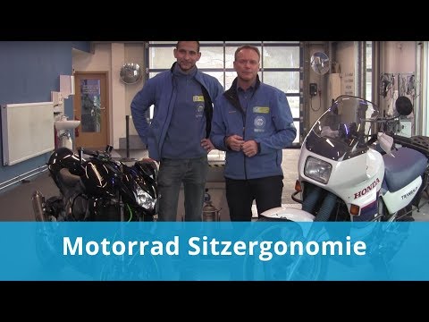 Motorrad Sitzergonomie