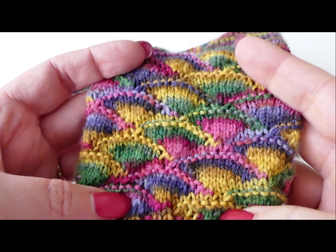 Sockenmuster "Muschelreigen"