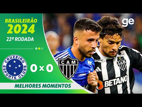 Gols e lances de Cruzeiro x Atlético Mineiro