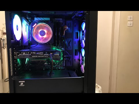 Corsair Carbide 175R RGB Case, Ryzen 7 Corsair Argb Build