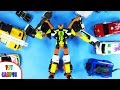 Hello Carbot Starex Dandy Robot To Car 헬로카봇 스타렉스 댄디 Transformers Minivan ToysRev