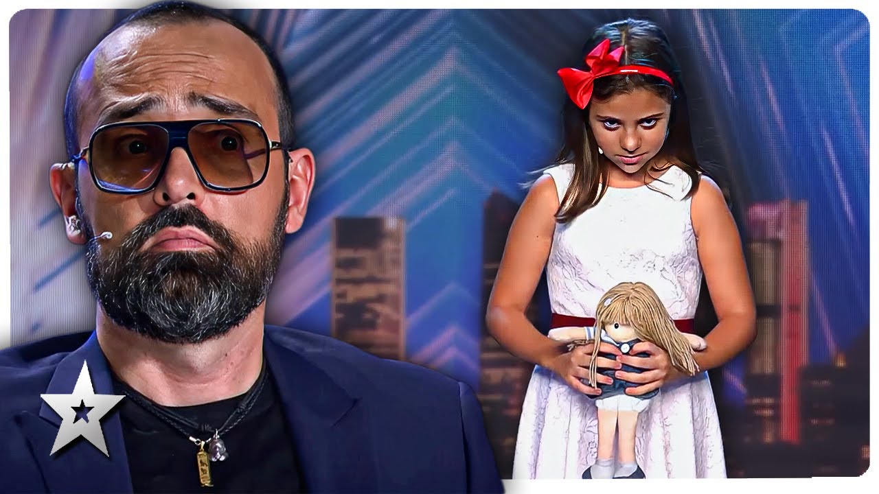 10 Year Old TERRIFIES The Judges in a SPOOKY Audition on Spain's Got Talent!