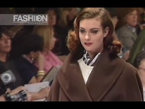 MAX MARA Fall 1992 Milan - Fashion Channel