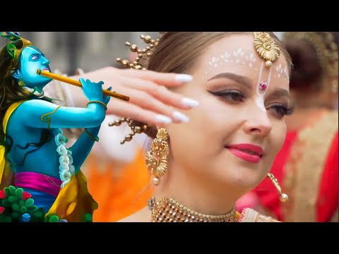 🔱 HARE KRISHNA HARE RAMA MANTRA 💖 Peaceful Meditation Mantra 💖 Relaxing Krishna Bhajan 🔱