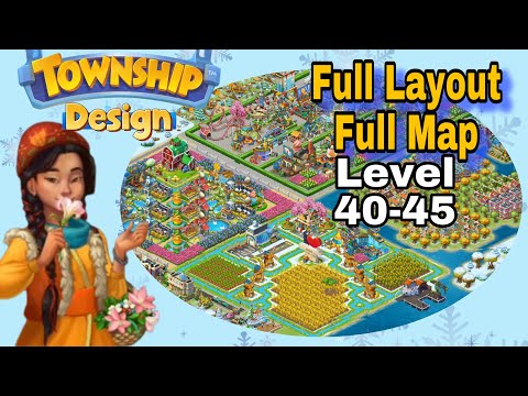 Design de município | Layout completo | Mapa completo para os níveis 40-45 | Lindas ideias de design