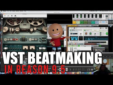 Propellerhead Reason 9.5 Beatmaking Video Using Some Of My Fav VST Plugins