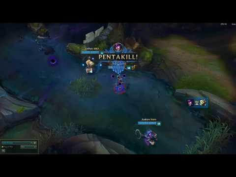 1v5 Syndra Pentakill Barronsteal