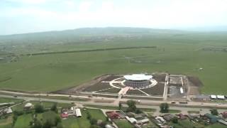 preview picture of video 'вертолет ,ингушетия ,НАзрань, Магас, Россия'