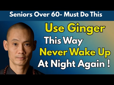 SENIORS: Can’t Sleep Through the Night? Use Ginger This Way for Deep Rest in 3 Nights!