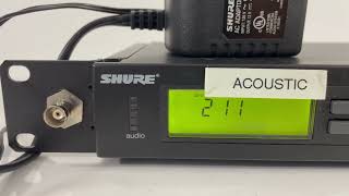 Video thumbnail for Shure SLX4 Receiver by Amplified Acoustics