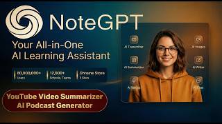 NoteGPT Tutorial 2026 | Best AI Note-Taking Tool for Students & Creators