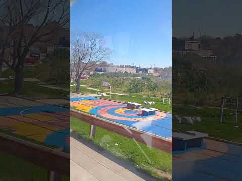 Llegando al Barrio Cerro de Montevideo para relatar Bella vista vs Central Copa AUF Uruguay