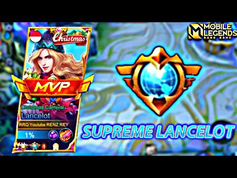 LANCELOT SUPREME 🤯 AGGRESSIVE GAMEPLAY BY TOP GLOBAL LANCELOT RENZ REY | MOBILE LEGENDS