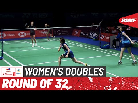 TotalEnergies BWF World Championships 2021 | Matsumoto/Nagahara (JPN) [4] v Busch/Schulz (DEN) | R32