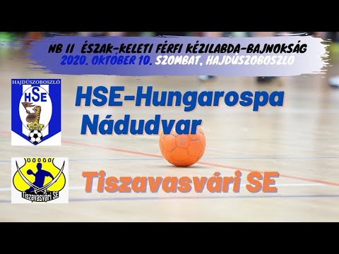 HSE HUNGAROSPA - TISZAVASVÁRI SE - KÉZILABDA MÉRKŐZÉS - 2020.10.10