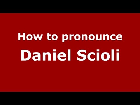 How to pronounce Daniel Scioli (Spanish/Argentina) - PronounceNames.com
