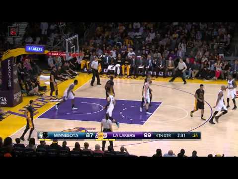 Andrew Wiggins Steals and Soars Over the Lakers for the Jam