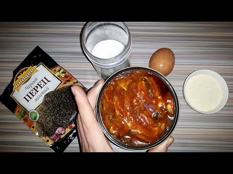 КОТЛЕТЫ ИЗ КИЛЬКИ