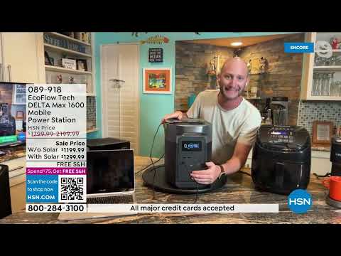 HSN | EcoFlow Power Station 10.02.2022 - 05 AM