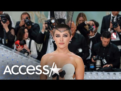 Florence Pugh Stuns w/ SHAVED HEAD At 2023 Met Gala