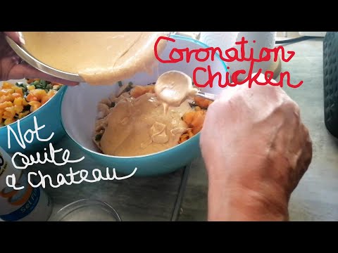 Not Quite a Chateau DIY 184 - Coronation Chicken - Party Preparations - & a Clever Upcycle Repurpose