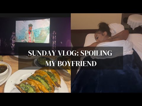 SUNDAY VLOG: Couples Massage, Church, Spoiling My Boyfriend, Date Night, Birria Tacos